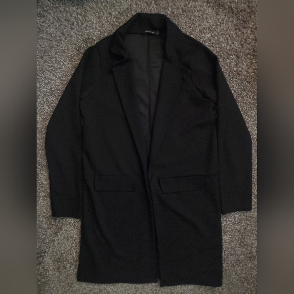 Boohoo long blazer